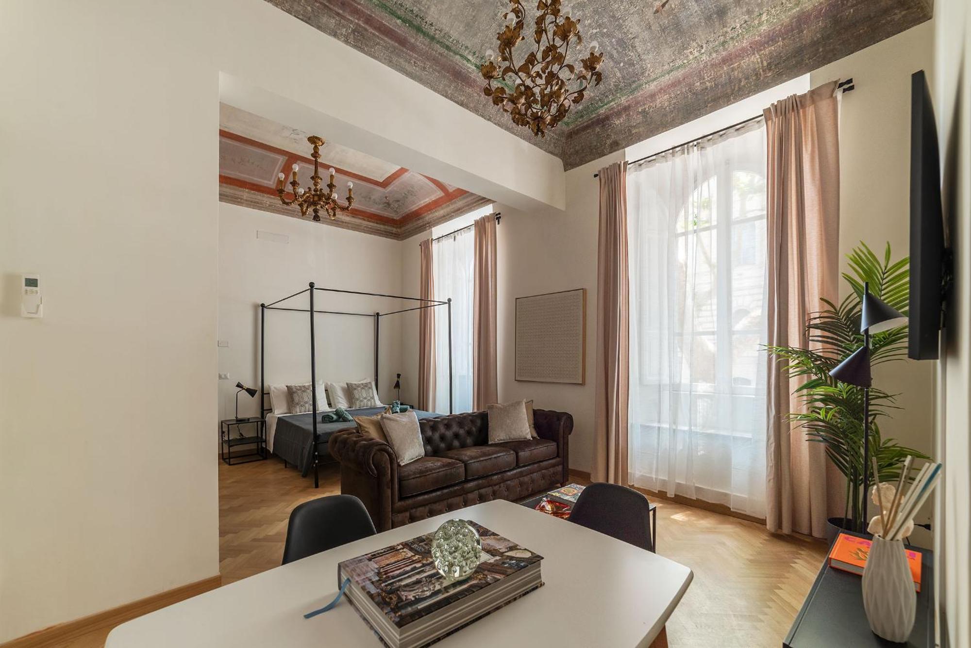 Apartmán Castro Pretorio Řím Exteriér fotografie